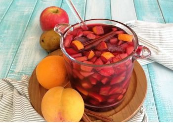 Sangria espagnole aux fruits