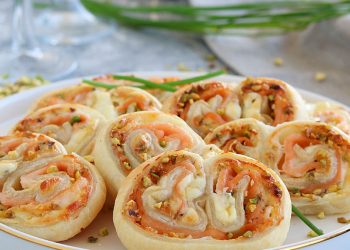 palmiers au saumon fumé