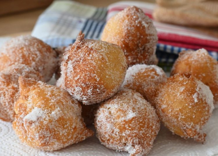 beignets au sucre de grand-mère