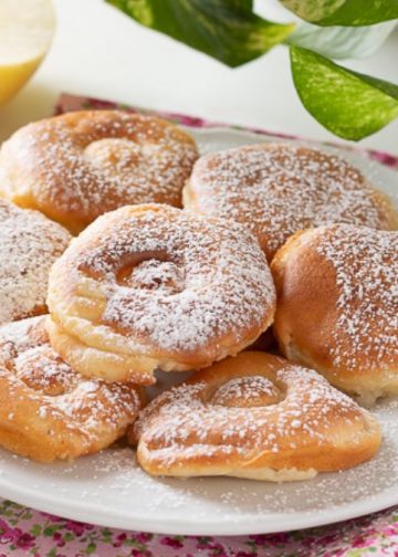 beignets aux pommes à la friteuse à air