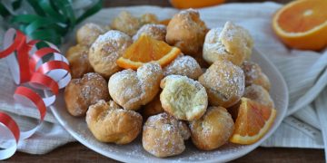 beignets gourmands à l'orange