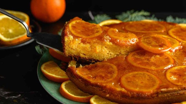 gâteau à l'orange sans œufs