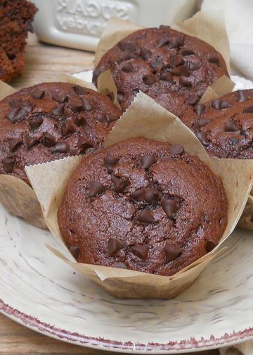 muffins au chocolat en 5 minutes