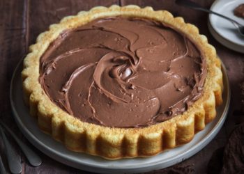 tarte renversée au Nutella