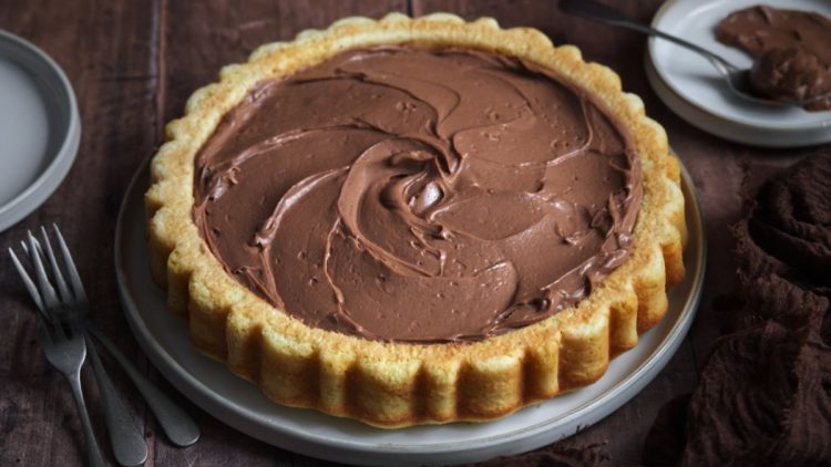 tarte renversée au Nutella