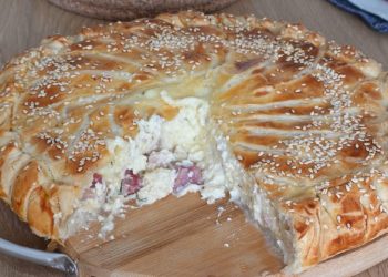 tarte rustique à la ricotta